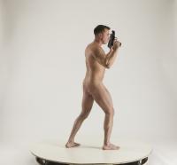 020 01 MICHAEL NAKED MAN DIFFERENT POSES WITH GUNS 2 (7)